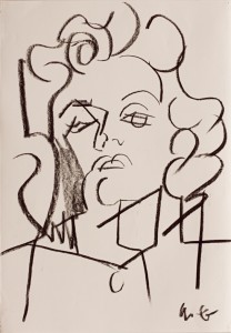 carboncillo/charcoal, 59.4x42 cm