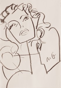 carboncillo/charcoal, 59.4x42 cm