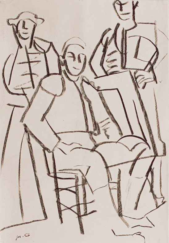 carboncillo/charcoal, 59.4x42 cm