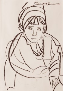 carboncillo/charcoal, 59.4x42 cm